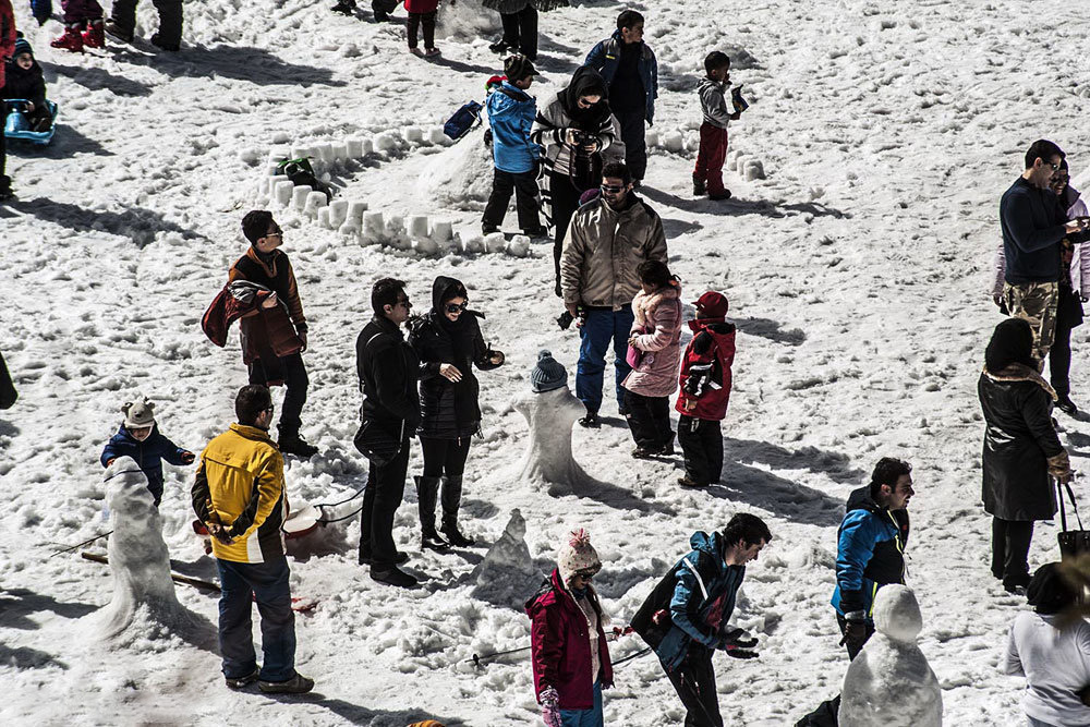 ششمین جشنواره ملی آدم برفی