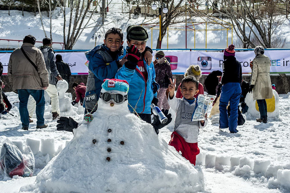 ششمین جشنواره ملی آدم برفی