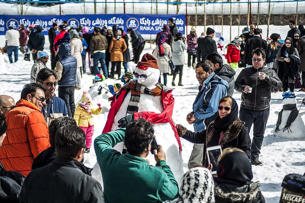 ششمین جشنواره ملی آدم برفی