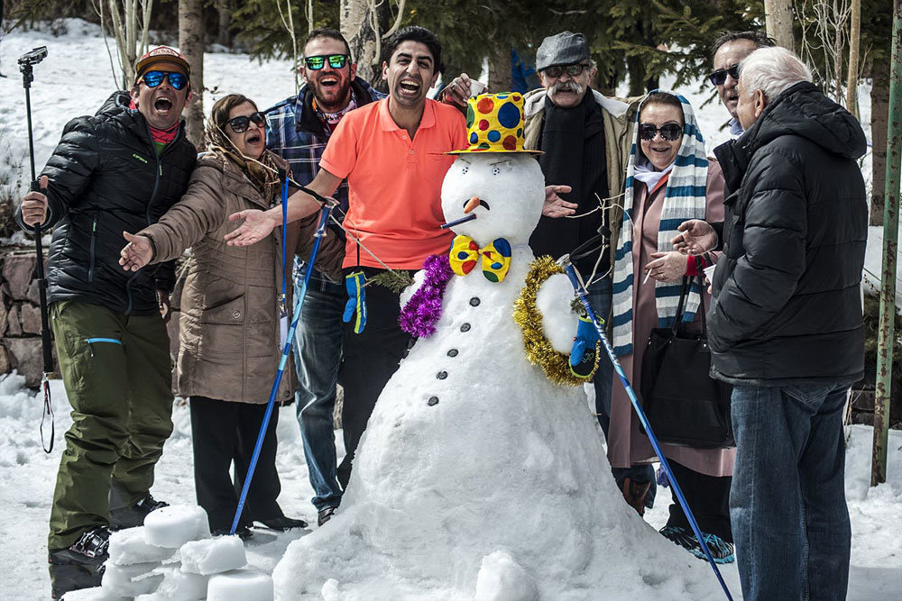 ششمین جشنواره ملی آدم برفی