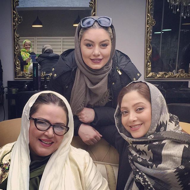 سحر قریشی و بهاره رهنما در سالن زیبایی بازیگر زن! (تصویر)