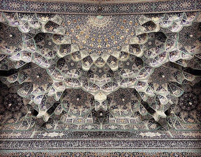نقوش مسحورکننده مساجد در ایران (تصاویر)