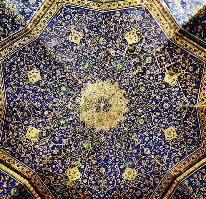 نقوش مسحورکننده مساجد در ایران (تصاویر)