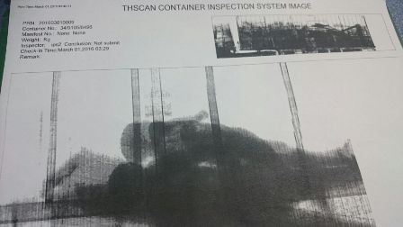 کشف قاچاق انسان در میان اثاثیه منزل با دستگاه ایکس ری کشف قاچاق انسان در میان اثاثیه منزل با دستگاه ایکس ری