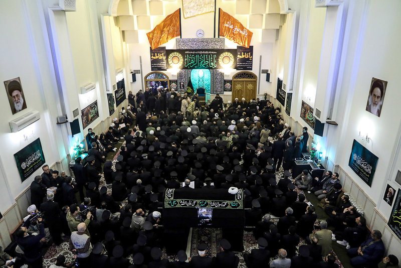 تشییع پیکر آیت الله واعظ طبسی تشییع پیکر آیت الله واعظ طبسی