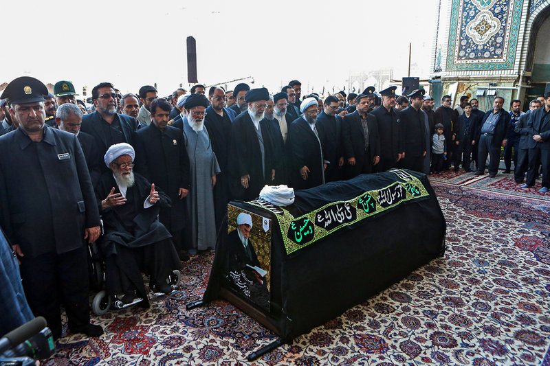 تشییع پیکر آیت الله واعظ طبسی تشییع پیکر آیت الله واعظ طبسی