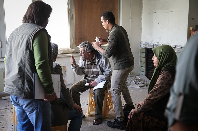 پشت صحنه مجموعه تلویزیونی دودکش دو