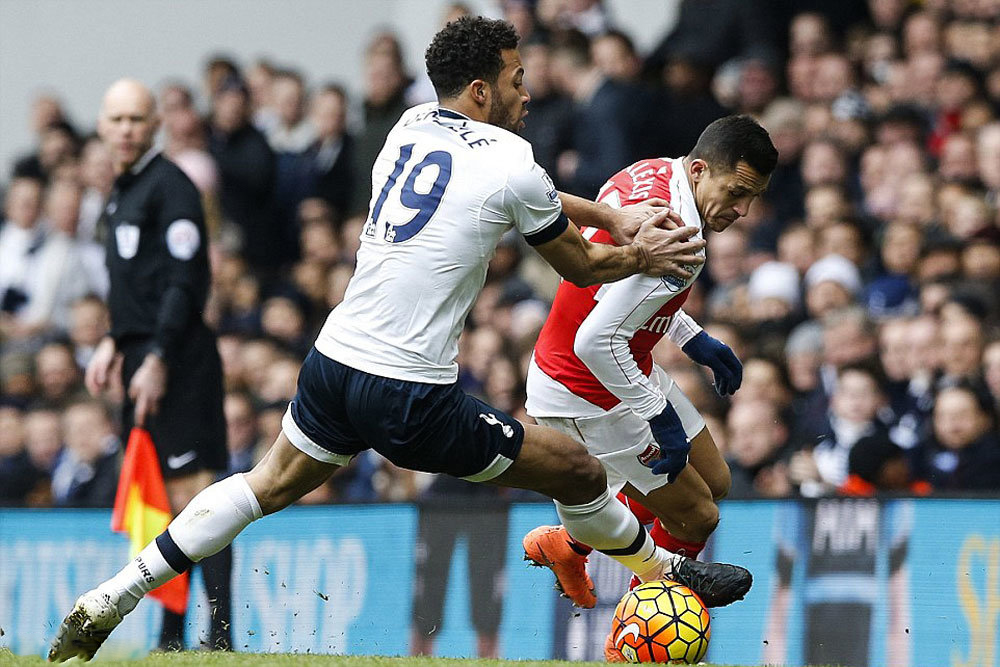 دیدار تیم های فوتبال تاتنهام و آرسنال‎