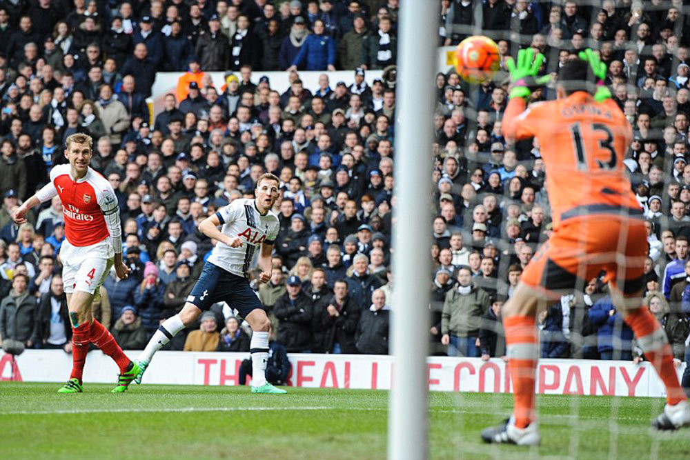 دیدار تیم های فوتبال تاتنهام و آرسنال‎