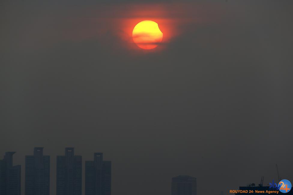 خورشید گرفتگی در اندونزی