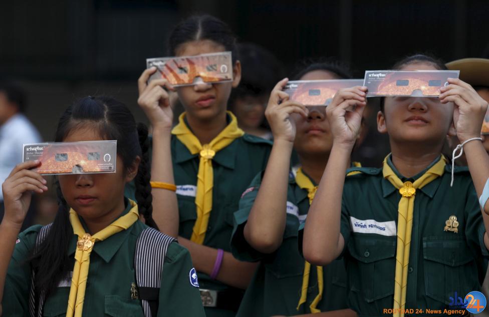 خورشید گرفتگی در اندونزی