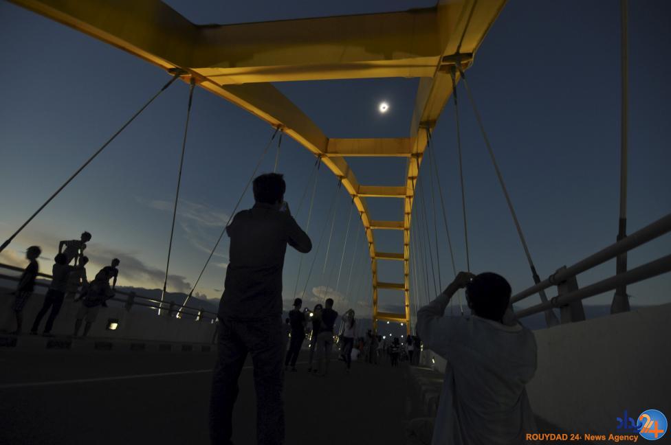 خورشید گرفتگی در اندونزی