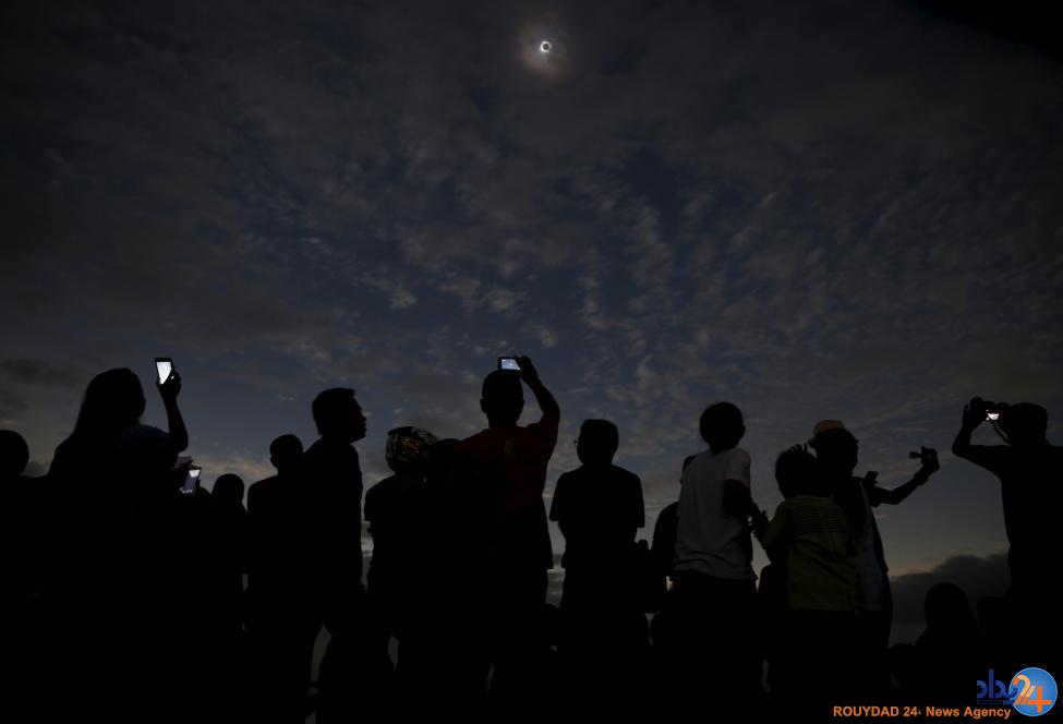 خورشید گرفتگی در اندونزی