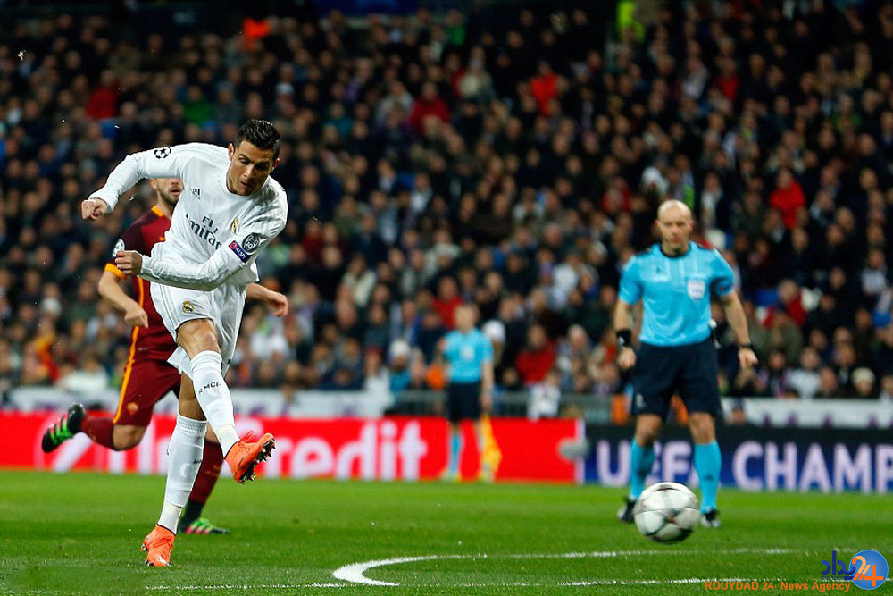 دیدار تیم های رئال مادرید و آ اس رم