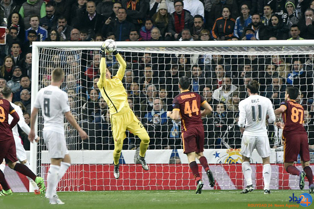 دیدار تیم های رئال مادرید و آ اس رم