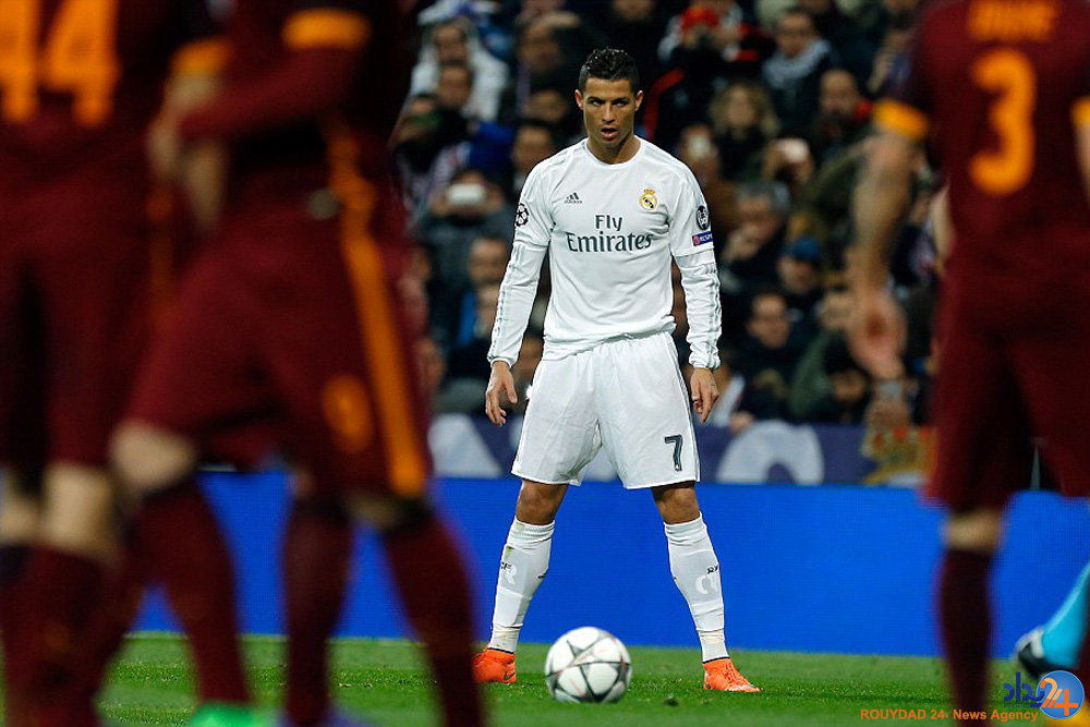 دیدار تیم های رئال مادرید و آ اس رم