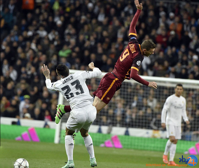 دیدار تیم های رئال مادرید و آ اس رم