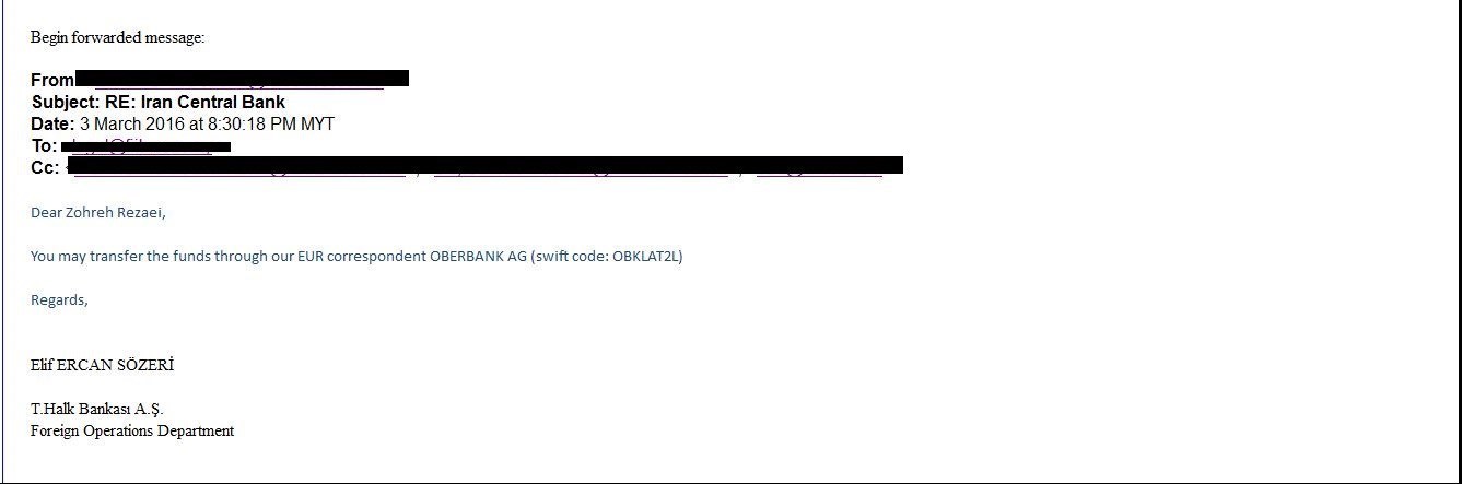 وکلای بابک زنجانی سند رو کردند وکلای بابک زنجانی سند رو کردند