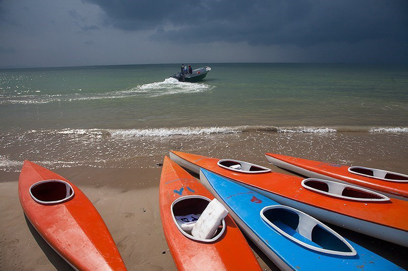 پنجمین دوره مسابقات قایقرانی تورینگ سپاه در بندرعباس