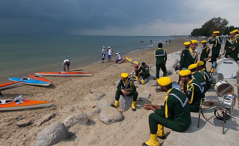 پنجمین دوره مسابقات قایقرانی تورینگ سپاه در بندرعباس
