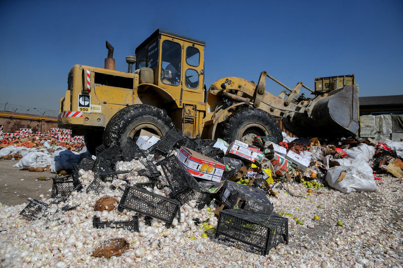 امحاء میوه‌های قاچاق