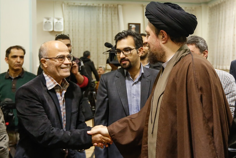 دیدار جمعی از اهالی رسانه و فرهنگ با سید حسن خمینی