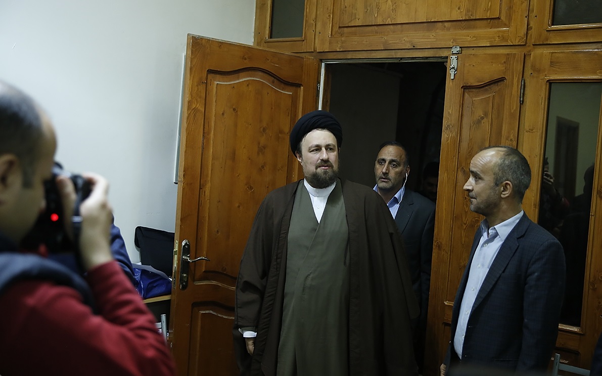 دیدار جمعی از اهالی رسانه و فرهنگ با سید حسن خمینی