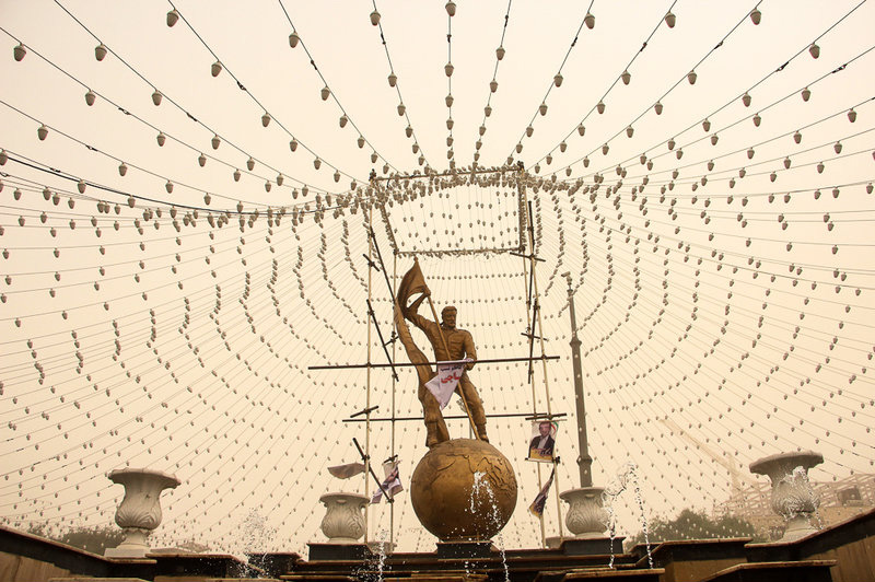 گرد و غبار در هوای اهواز