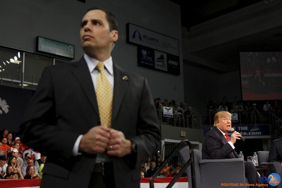 پر کاری گارد امنیتی کاندیدا های آمرکایی