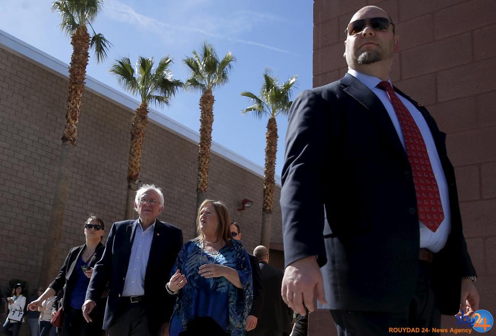 پر کاری گارد امنیتی کاندیدا های آمرکایی