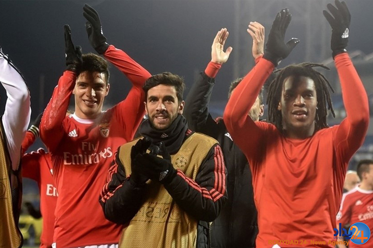 صعود بنفیکا به جمع هشت تیم برتر لیگ قهرمانان اروپا