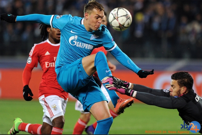 صعود بنفیکا به جمع هشت تیم برتر لیگ قهرمانان اروپا