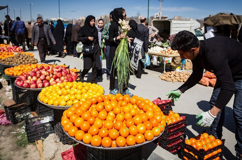 رونق بازار دستفروشها