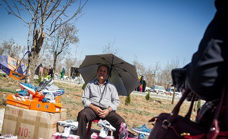 رونق بازار دستفروشها