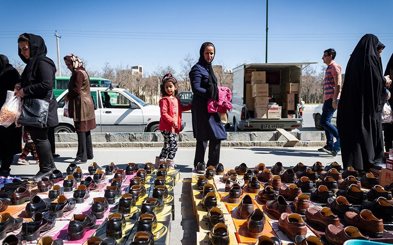 رونق بازار دستفروشها