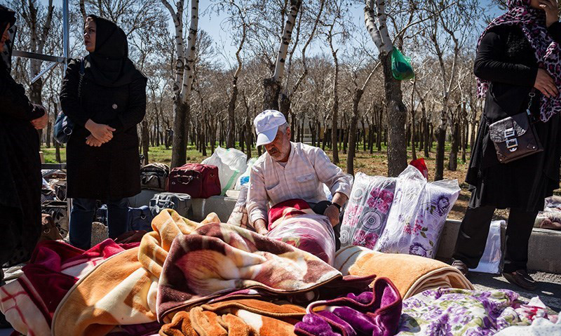 رونق بازار دستفروشها