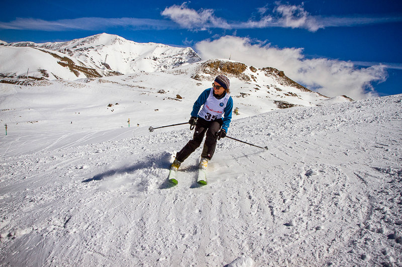 نجمین دوره مسابقات اسکی دیپلماتیک