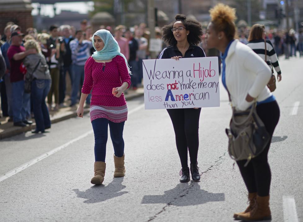درگیری در تجمعات انتخاباتی آمریکا
