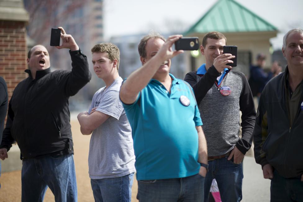 درگیری در تجمعات انتخاباتی آمریکا