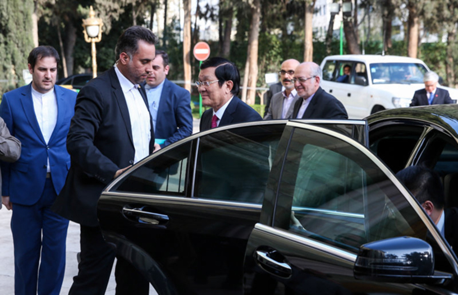 دیدار رئیس جمهور ویتنام با هاشمی (تصاویر)