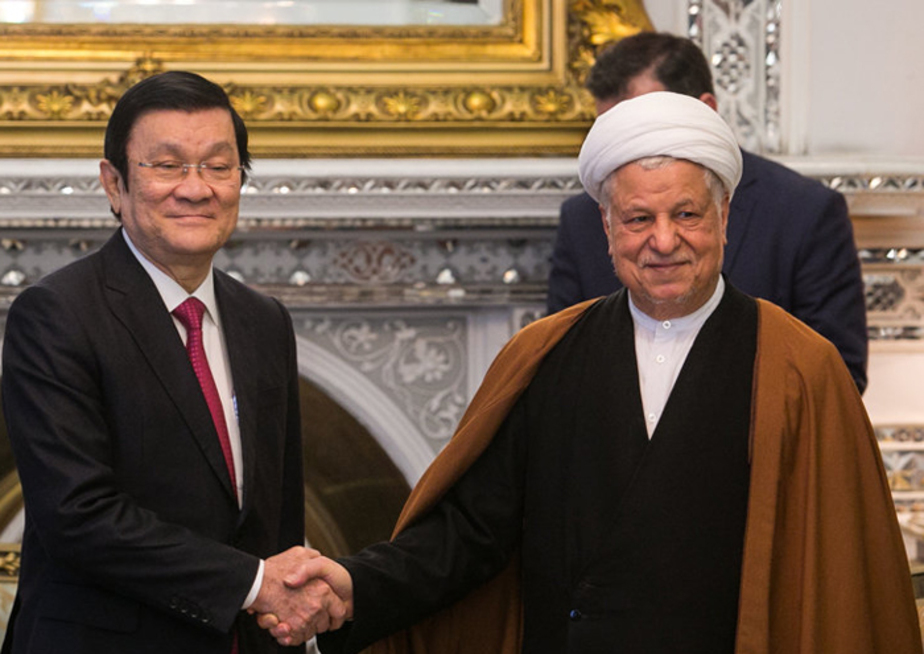 دیدار رئیس جمهور ویتنام با هاشمی (تصاویر)