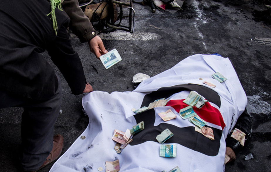 تصادف مرگبار در خیابان مفتح (تصاویر)