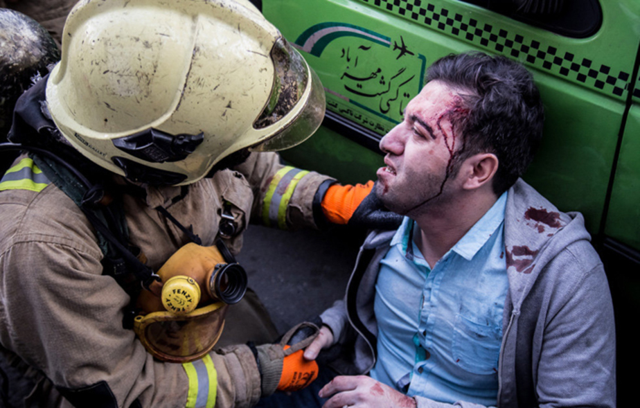 تصادف مرگبار در خیابان مفتح (تصاویر)