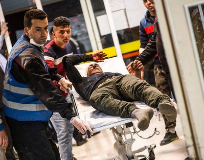 مصدومان چهارشنبه سوری (تصاویر)