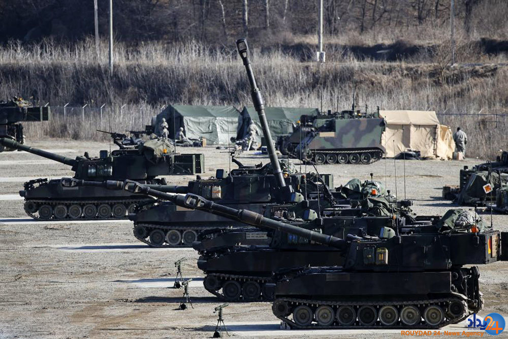 مانور نظامی مشترک کره جنوبی و آمریکا