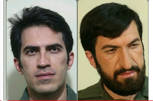 گریم جوانی محسن رضایی (تصاویر) گریم جوانی محسن رضایی (تصاویر)