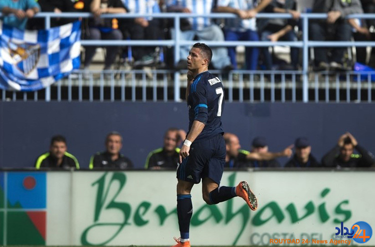 توقف رئال مادرید در خانه مالاگا