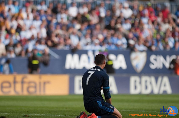 توقف رئال مادرید در خانه مالاگا
