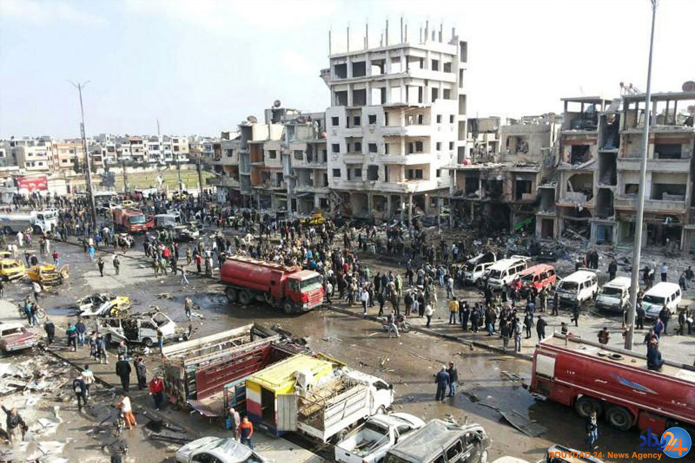 انفجارهای تروریستی در دمشق و حمص