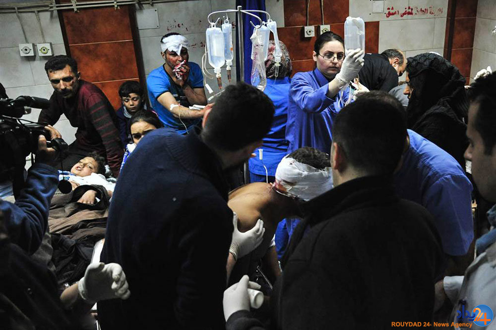 انفجارهای تروریستی در دمشق و حمص